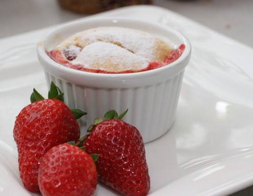 Erdbeer-Topfen-Gratin Rezept - ichkoche.at Erdbeer-Topfen-Gratin Rezept - ichkoche.at