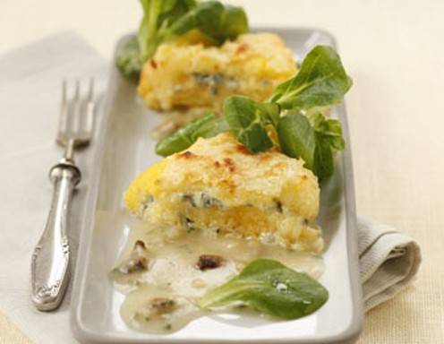 Polenta mit Käsefüllung Rezept - ichkoche.at
