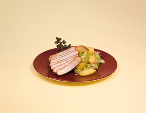 Steaks mit Apfelkraut