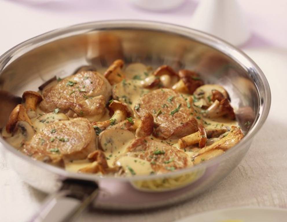 Schweinefilet in feiner Pilzsauce Schweinefilet in feiner Pilzsauce