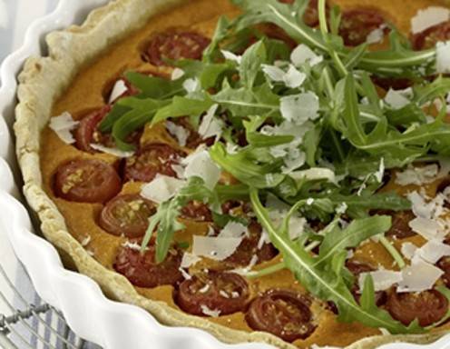 Quiche mit Cocktailtomaten Rezept - ichkoche.at