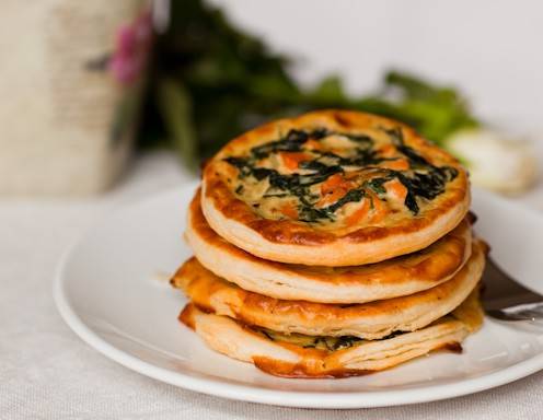 Frischkäse-Lachs-Tarteletts