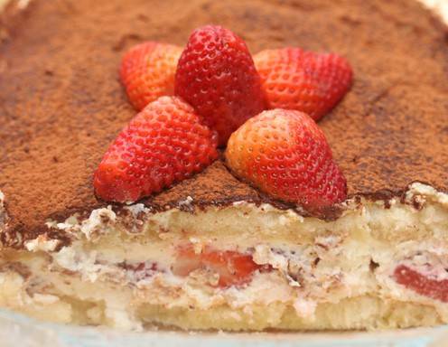 Erdbeertiramisu Rezept