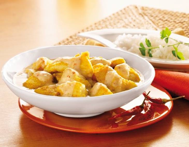 Pangasius in Gewürz-Joghurtsauce Pangasius in Gewürz-Joghurtsauce