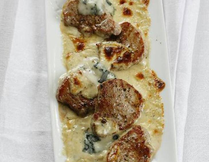 Gorgonzola- Schnitzel