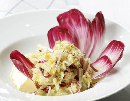 Risotto mit Radicchio Rezept - ichkoche.ch