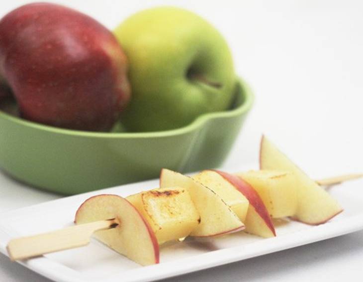 Apfel-Käse-Spieße Apfel-Käse-Spieße