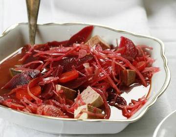 Vegetarischer Borschtsch Vegetarischer Borschtsch