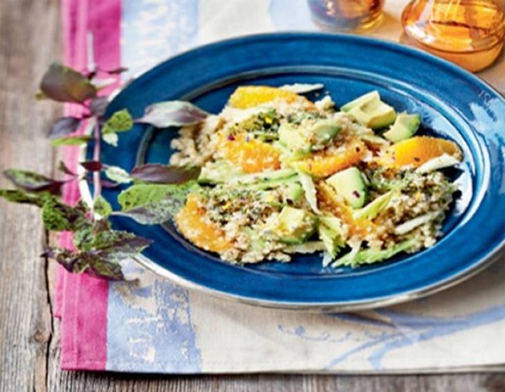 Orangen Avocado Salat Orangen Avocado Salat