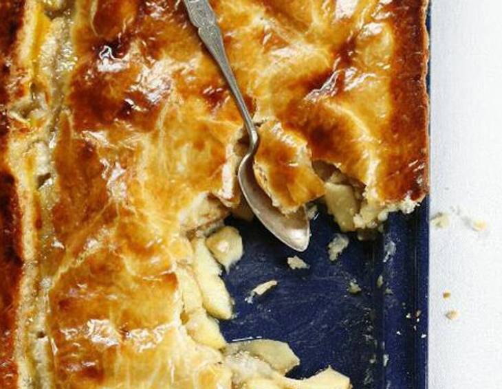 Gedeckter Apfelkuchen Gedeckter Apfelkuchen