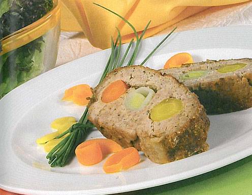 Gefüllter Faschierter Braten Rezept - ichkoche.de