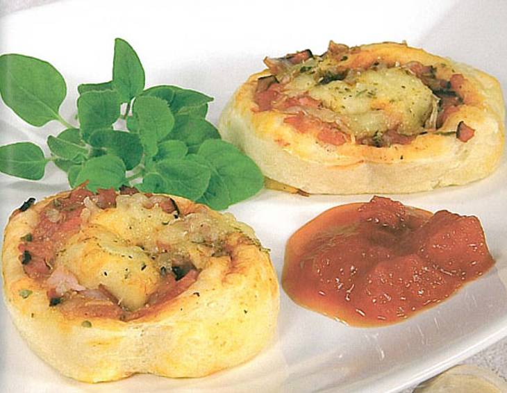 Pizza Schnecken Pizza Schnecken