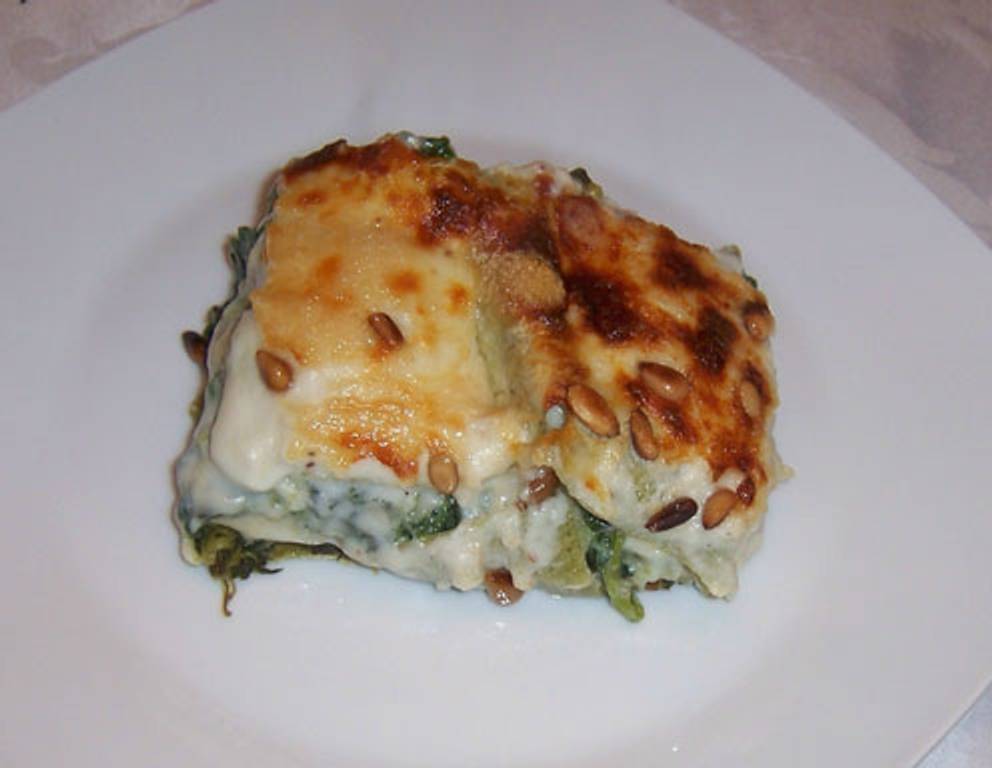 Spinat-Ricotta-Lasagne
