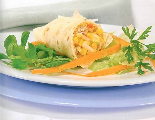 Thunfisch Wrap Rezept - ichkoche.de Thunfisch Wrap Rezept - ichkoche.de