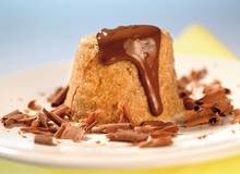 Grießflammeri mit Schokosauce Grießflammeri mit Schokosauce