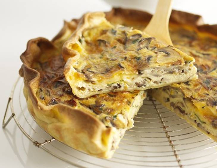 Knusprige Quiche Lorraine mit Fol Epi Knusprige Quiche Lorraine mit Fol Epi