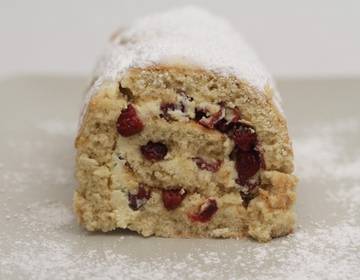 Cranberry-Roulade
