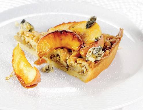 Apfeltarte mit Kürbiskernen Rezept - ichkoche.ch