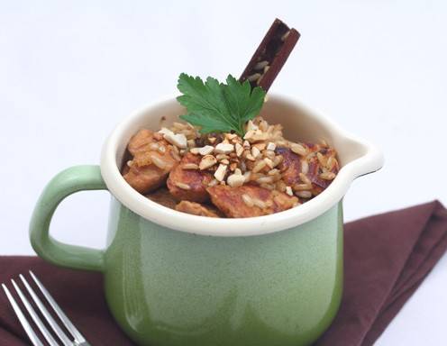 Truthahn-Curry-Topf mit Cashewnüssen Rezept - ichkoche.de