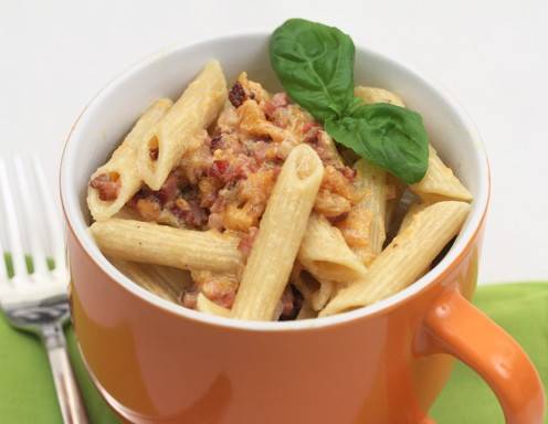 Kürbis-Curry-Penne Rezept - ichkoche.de