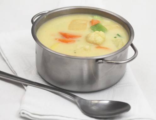 Grünkern-Gemüse-Suppe