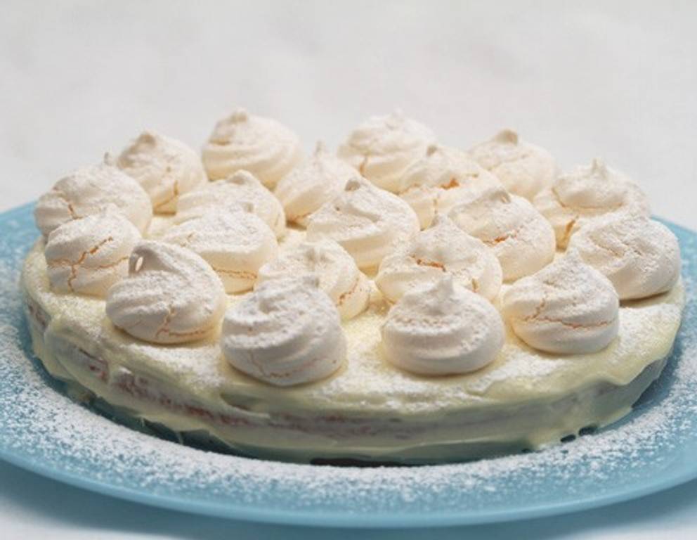 Schneeflocken-Torte Schneeflocken-Torte