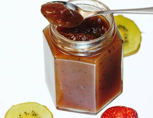 Erdbeer-Kiwi-Marmelade Rezept - ichkoche.de Erdbeer-Kiwi-Marmelade Rezept - ichkoche.de