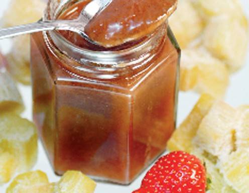 Rhabarber-Erdbeer-Marmelade Rezept