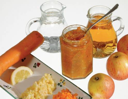 Apfel-Karotten-Marmelade Rezept - ichkoche.de Apfel-Karotten-Marmelade Rezept - ichkoche.de