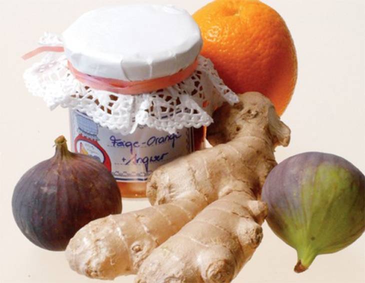 Feigenmarmelade mit Ingwer Feigenmarmelade mit Ingwer