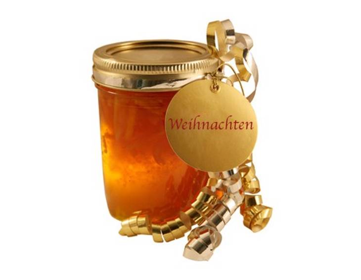 Weihnachtsmarmelade - hell