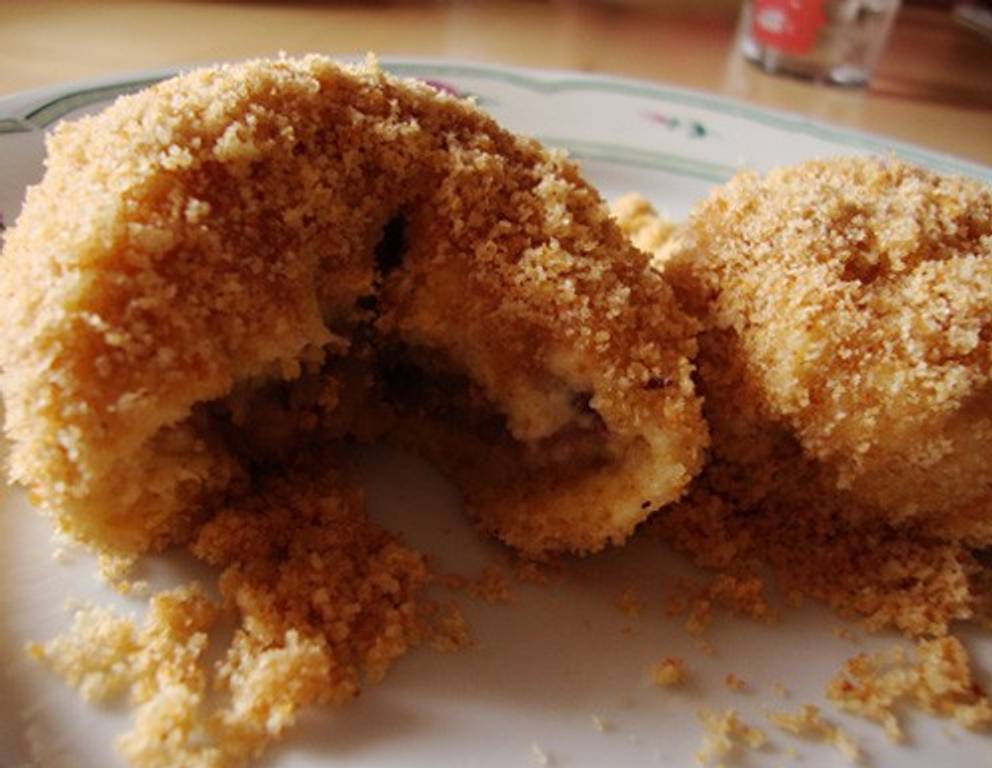 Maroniknödel mit Zimtbrösel à la Christiane Maroniknödel mit Zimtbrösel à la Christiane