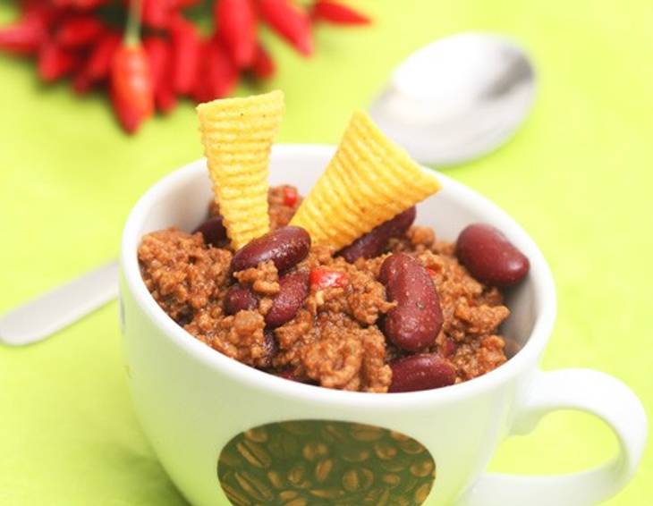 Chili con Carne mit Kaffee