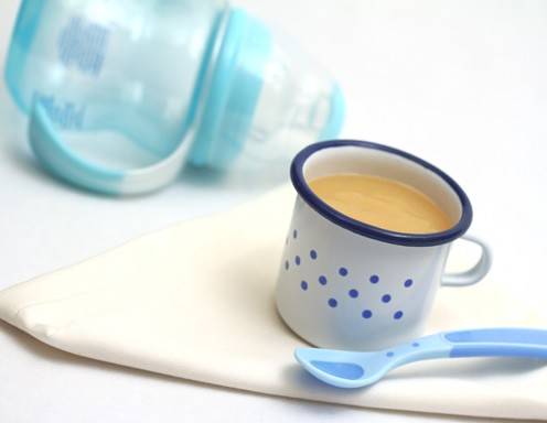 Bananen-Apfel-Brei Rezept - ichkoche.at