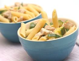 Penne mit Huhn-Zucchini-Ragout Penne mit Huhn-Zucchini-Ragout