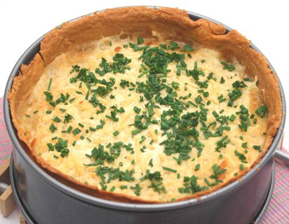 Erdäpfel-Lauch-Torte Erdäpfel-Lauch-Torte