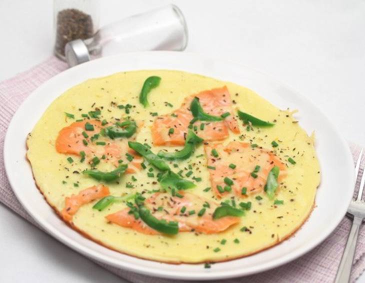 Pannekoeken mit Lachs (Pikante Holländische Palatschinken) Pannekoeken mit Lachs (Pikante Holländische Palatschinken)
