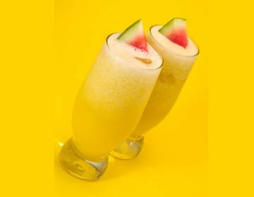 Melonen-Orangen-Smoothie