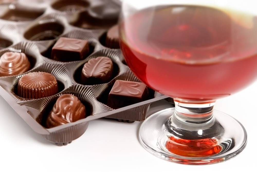 Schokolade und Wein Schokolade und Wein