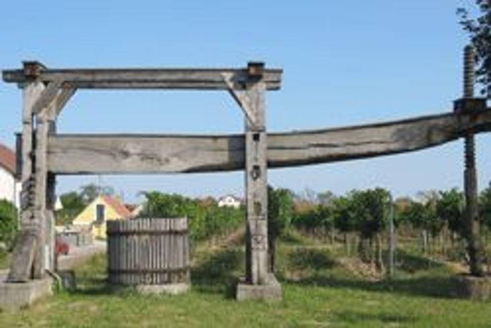 Weinpresse im Kamptal