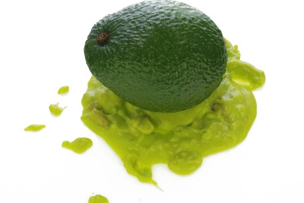 Unreife Avocado Unreife Avocado