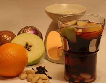 Glühwein mit Früchten Glühwein mit Früchten
