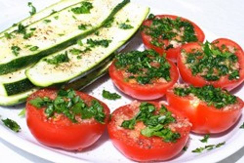 Gegrillte Tomaten Gegrillte Tomaten