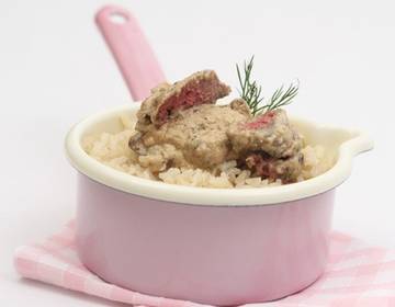 Hühnerleber in Senfsauce Hühnerleber in Senfsauce