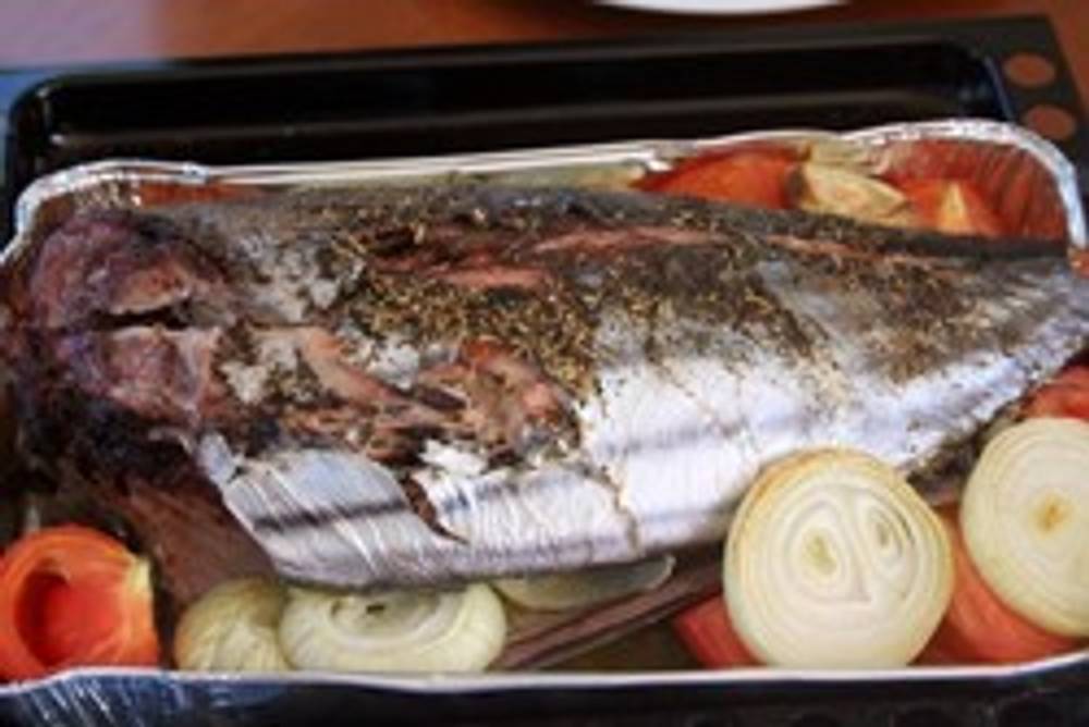 Fisch aus dem Backofen