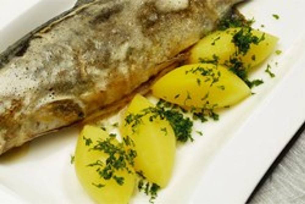 Kartoffeln als klassische Fischbeilage Kartoffeln als klassische Fischbeilage