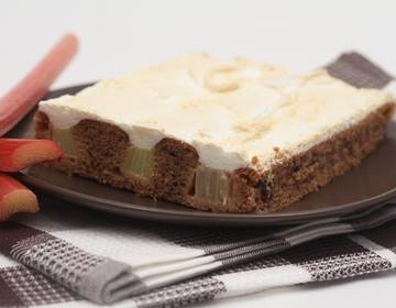 Rhabarberkuchen Rhabarberkuchen