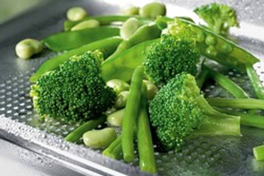 Blanchiertes Gemüse Blanchiertes Gemüse