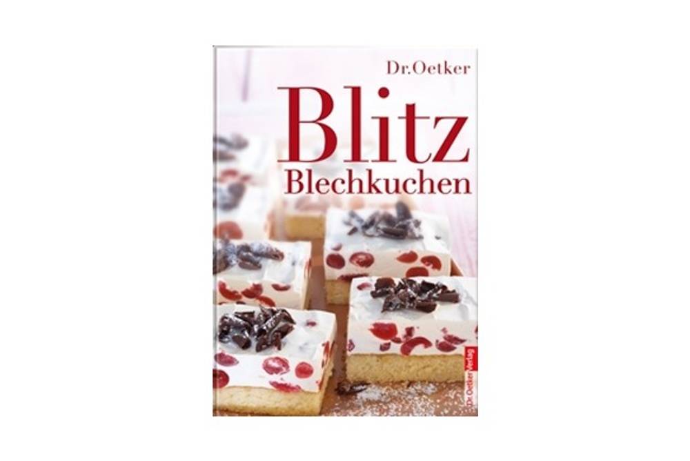 Buchtipp Dr. Oetker Blitzblechkuchen Buchtipp Dr. Oetker Blitzblechkuchen