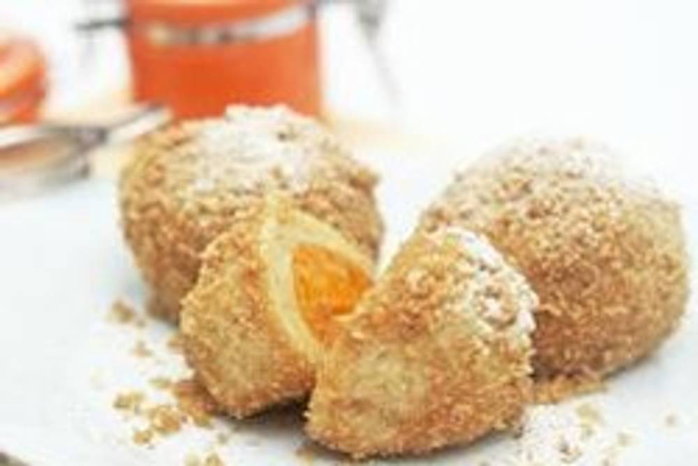 Marillenknödel aus dem Dampfgarer Marillenknödel aus dem Dampfgarer